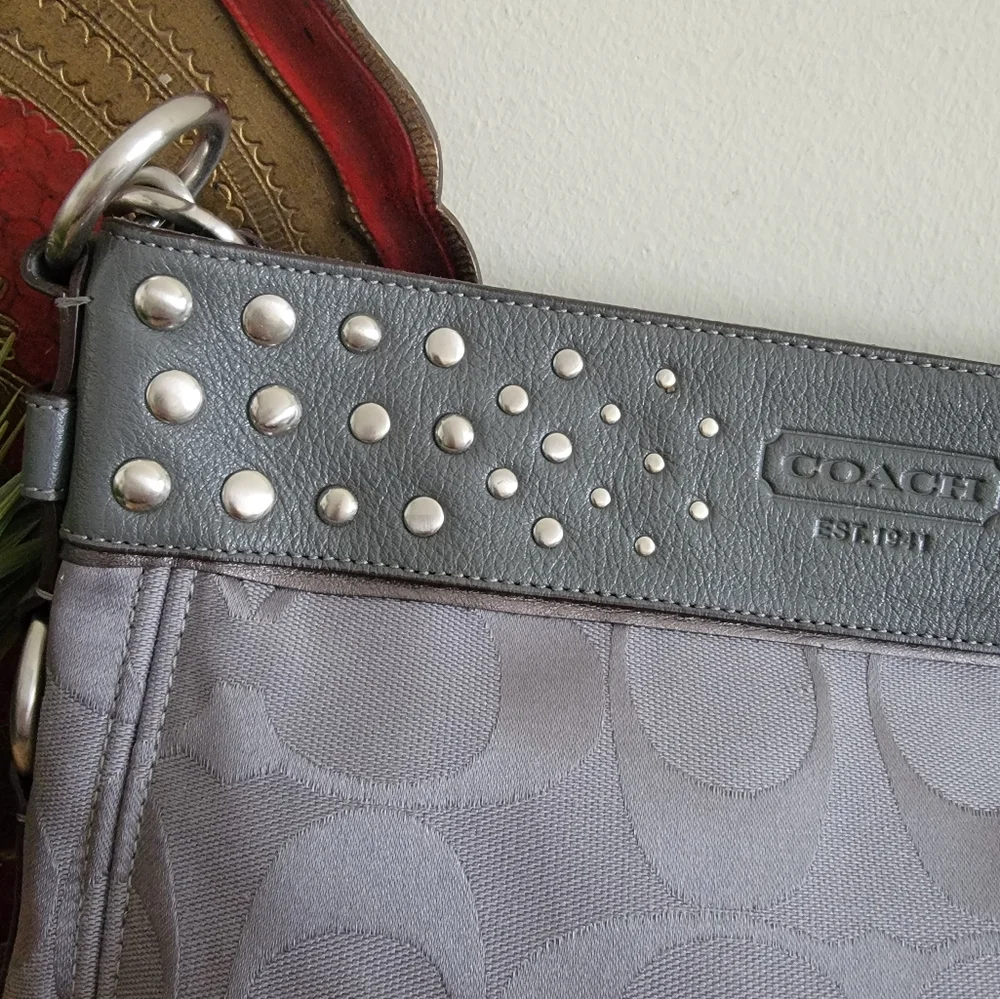 Coach studded Shoulder Bag crossbody bag RARE NWOT